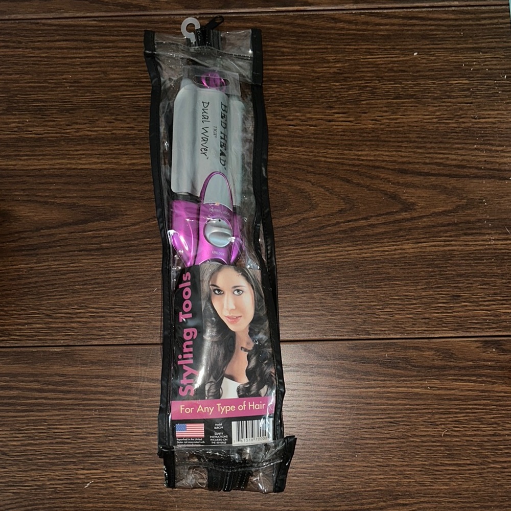 Bed Head Dual Waver - Pink and Silver